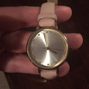 Gold and pink watch from Francesca’s